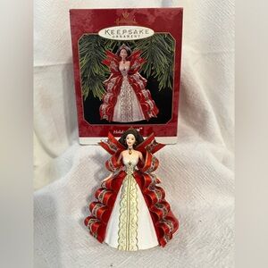 Barbie Holiday Ornament Vintage NEW 1997 Hallmark Keepsake